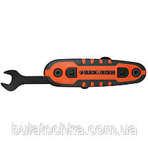 Набір ріжкових гайкових ключів 5 шт BLACK+DECKER BDHT0-71617, фото 3