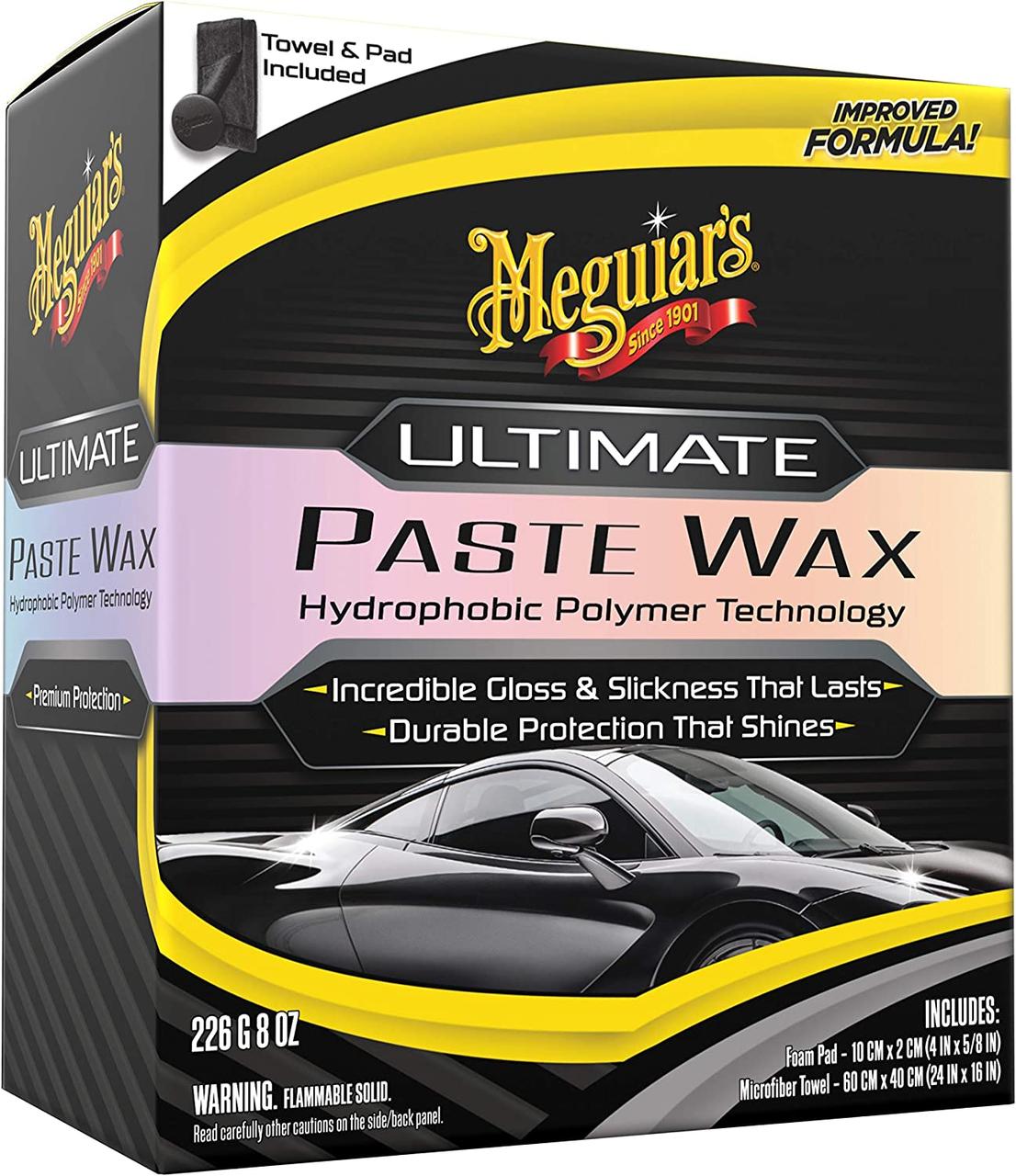 Cинтетический твердый воск - Meguiar`s Ultimate Paste Wax - фото 1 - id-p1824106160