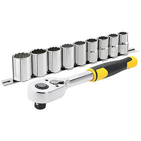 Набір головок торцевих 1/2 з одинарних предметів STANLEY STMT82671-0