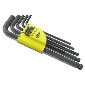 Набір із дев'яти шестигранних метричних ключів STANLEY 1-13-976