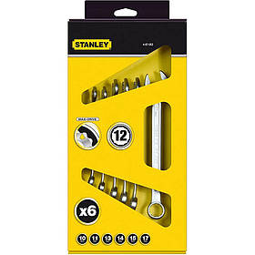 Набір із шести комбінованих ключів MaxiDrive Plus STANLEY 4-87-053