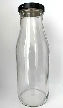 20 шт пляшка скло 500 мл з кришкою то 48 мм на вибір упаковка