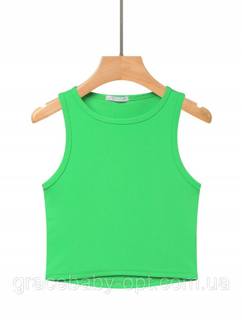 Майка-топ рубчик жіноча оптом, Glo-story, XS-XL pp, № WBX-B4205-6