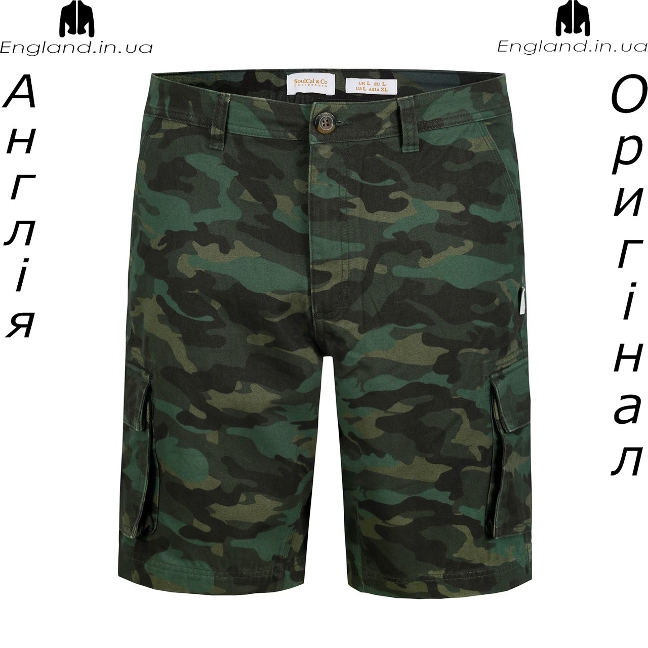 Шорти чоловічі SoulCal (Соулкел) з Англії - літні карго, фото 1