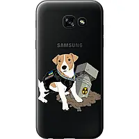 Чехол 2d пластиковый патриотический на телефон Samsung Galaxy A5 (2017) Патрон v2 "5321t-444-58250"