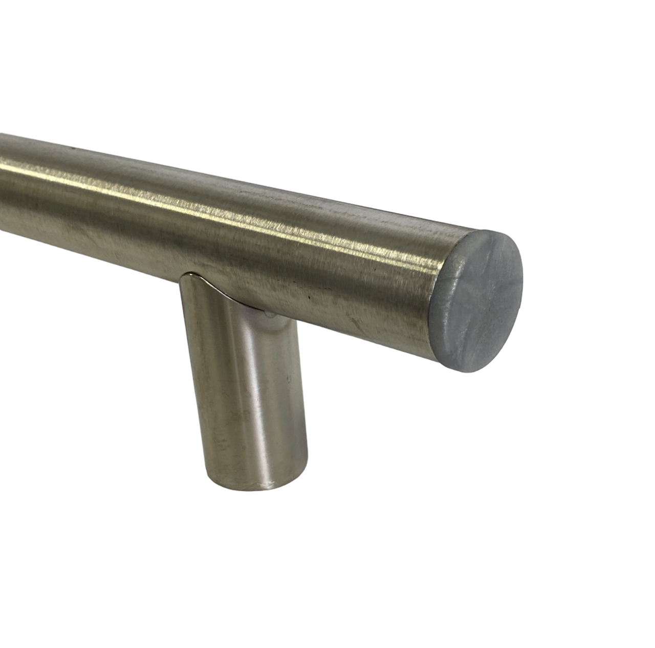 Ручка-скоба дверная для установки на все виды дверей прочная прямая металлическая 50см Ø25мм - фото 7 - id-p1761038637
