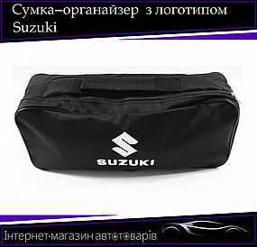 Сумка техомощі "Suzuki" 2 відділення. Органайзер в авто 52/13/18 см