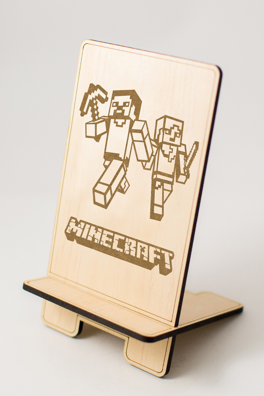 Minecraft Підставка під телефон Minecraft підставка для телефону Підставка для смартфона для дітей