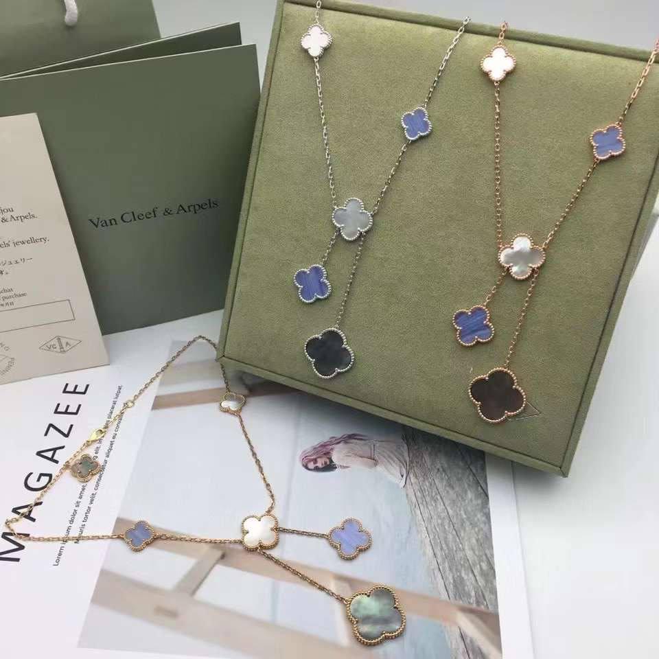 Підвіски — краватки Ванкліф натуральний перламутр, позолота Au 750. Різні кольори. Уточнюйте в менеджерів., фото 1