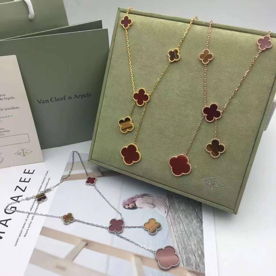 Підвіски — краватки Ванкліф натуральний перламутр, позолота Au 750. Різні кольори. Уточнюйте в менеджерів., фото 1