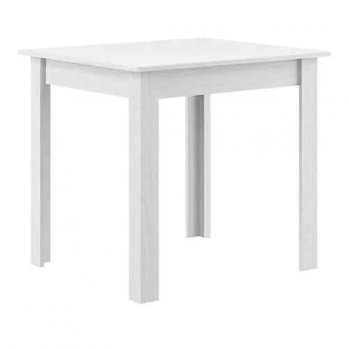 Кухонний стіл 700*700 мм, КС-6 сучасний маленький стіл на кухню універсальний невеликий і недорогий Білий, фото 1
