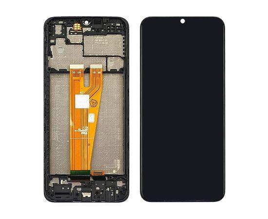 Дисплей для Samsung A045F Galaxy A04 (2022) із сенсорним склом в рамці (Чорний) Оригинал Китай