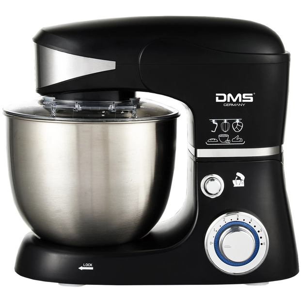 Кухонний міксер тістоміс DMS KM -1500Вт чаша 5л Black, фото 1