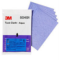 Протирочная липкая салфетка 3M Tack Cloth Aqua, 43 х 30 см 10 шт упаковка