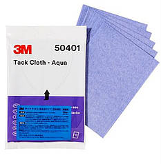 Протирочна липка серветка 3M™ Tack Cloth Aqua, 43 х 30 см 10 шт упаковка