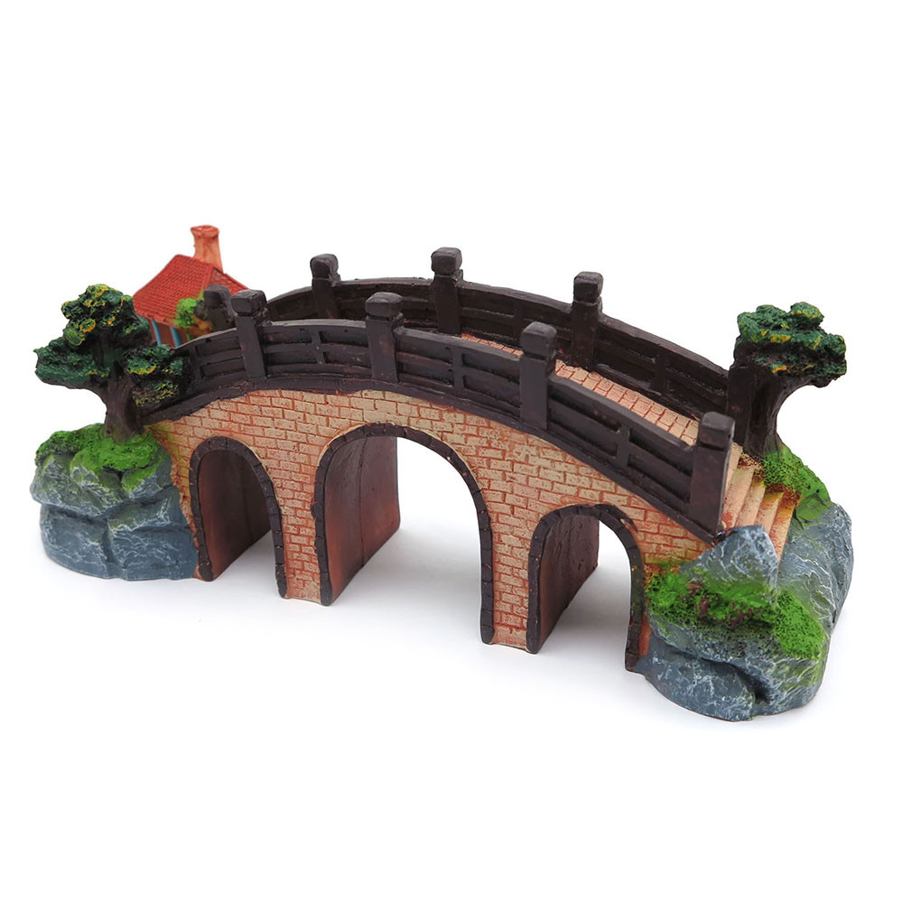 Декорація для акваріума Міст 33*14*13 cm 790B