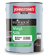 Вінілова фарба для стін та стелі Johnstone's Vinyl Silk, біла В1
