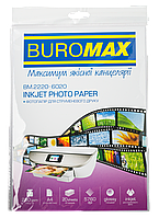 Фотобумага глянцевая А4 230г/м &#178; 20 лист. BUROMAX ВМ2220-6020