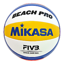 Мяч для пляжного волейболу Mikasa BEACH PRO BV550C