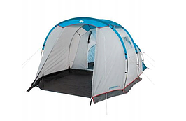 Кемпінговий намет Arpenaz на 4 особи Quechua 4.1 сірий