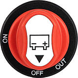 Вимикач маси врізний 12-36В 200A Вимикач живлення батареї, фото 5