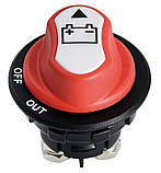 Вимикач маси врізний 12-36В 200A Вимикач живлення батареї, фото 2