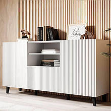 Комод у вітальню із ламінованого ДСП та МДФ PAFOS 150 2D1S Сama