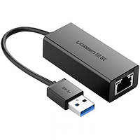 Сетевая карта UGREEN CR111 USB 3.0 Gigabit Ethernet Adapter Black (20256)