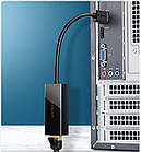 Мережева карта UGREEN CR110 USB Ethernet Adapter Black (30305), фото 3