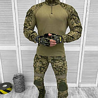 Форма зсу пиксель Teflon (M - XXXL) рип стоп с наколенниками и налокотниками Тактический костюм армейский