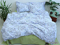 Евро постельное белье ТМ TAG Комплект постельного белья с компаньоном R-T9251