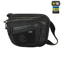 M-Tac сумка Sphaera Hardsling Bag Large с липучкой Elite Black