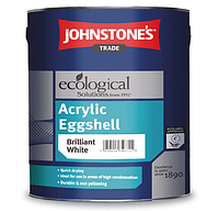 Интерьерная краска для стен и потолка Johnstone's Acrylic Eggshell, белая В1