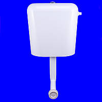 Бачок підвісний пластиковий для унітаза та чаші Генуя. (Дохрежимний злив)