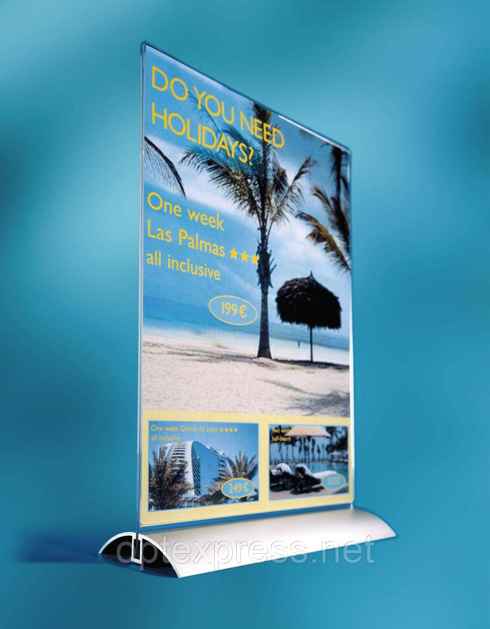 PRESENTER А4 Настільна презентаційна табличка А4 DURABLE 8589, фото 1