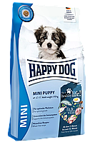 Сухой корм Happy Dog fit & vital Mini Puppy 4kg для щенков мелких пород весом до 10 кг от 1 до 12 месяцев