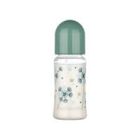 Бутылочка для кормления Baby-Nova пластиковая Decor Green 300 мл (3966382)