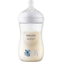 Пляшечка для годування Philips AVENT Natural Природний потік Коала 260 мл (SCY903\/67)