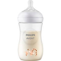 Пляшечка для годування Philips AVENT Natural Природний потік Жираф 260 мл (SCY903\/66)