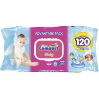 Детские влажные салфетки Ultra Compact Angels Baby 120 шт. с клапаном (8697420532789)