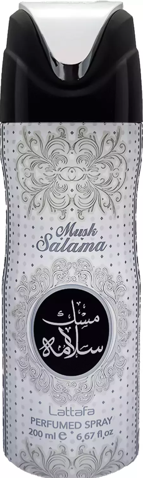 Lattafa Perfumes Musk Salama Парфумований дезодорант унісекс, 200 мл, фото 1