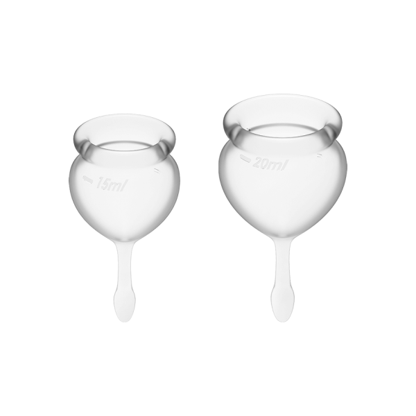 T360903 менструальні чаші SATISFYER FEEL GOOD MENSTRUAL CUP WHITE