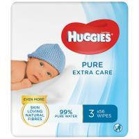 Влажные салфетки Huggies Pure Extra Care 3 х 56 шт (5029054222119)