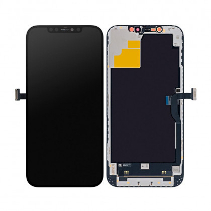 Дисплей Apple iPhone 12 Pro Max з сенсорним склом (Чорний) GX-AMOLED SOFT