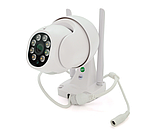 Роботизована зовнішня вулична відеокамера 4 Мп Wi-Fi CD/карта PP-IPC22D5MP20 PTZ 2.8 mm ICSee, фото 4