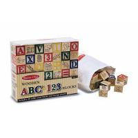 Кубики Melissa&Doug Деревянная азбука\/цифры (MD1900)