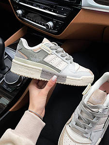 Жіночі Кросівки Adidas Forum Grey Beige 36-37-38-39-40