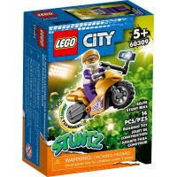 Конструктор LEGO City Stuntz Трюковый мотоцикл с экшн-камерой 14 деталей (60309)