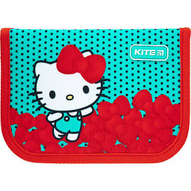 Пенал шкільний (1 відділення, 2 закоти) Kite Education Hello Kitty HK21-622