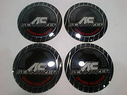 Наклейка опукла на ковпачок диска BMW AC Shnitzer 65 мм